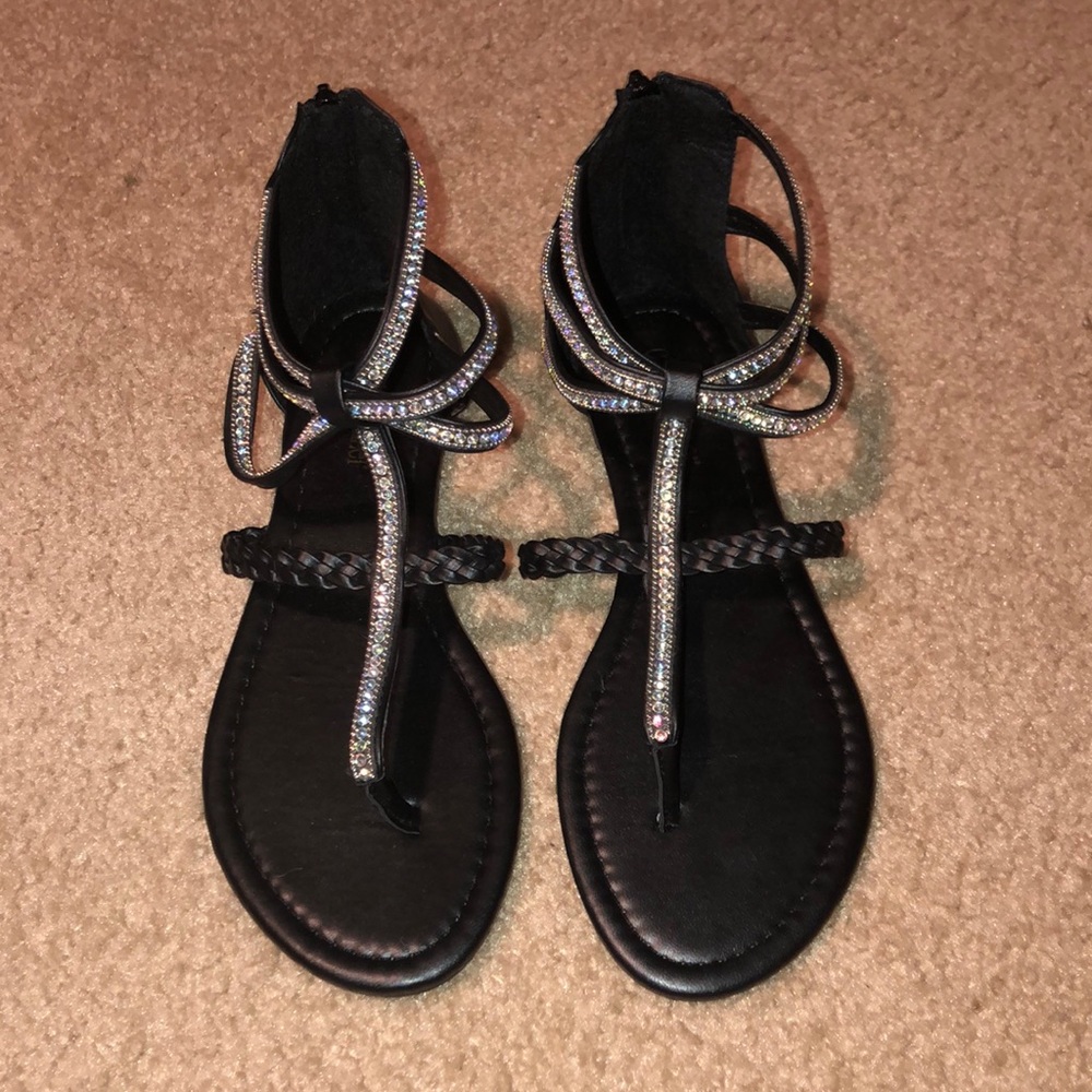 Black sandals